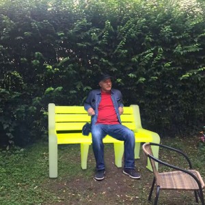 LED glødende parkbænke til udenfor, PE plastbatteri drevet havebænk, vinterhave, gårdhave, græsplæne eller havesæde, kan bære 600 kg